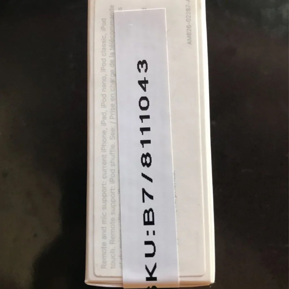 Original Apple EarPods Headphone Plug